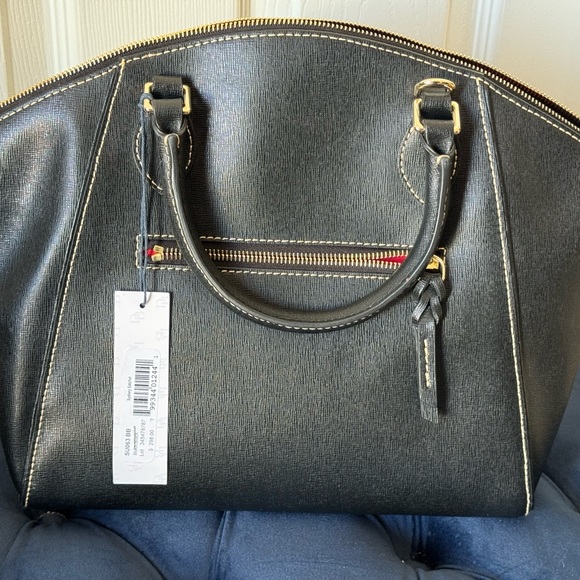 Dooney and Bourke SET Sydney Satchel (H 10.5" x W 3.5" x L 11.5") and CC Wallet - Picture 3 of 8